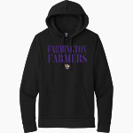 FARMINGTON HIGH SCHOOL FARMERS <span class="pdp-name-mascot">FARMINGTON FARMERS</span> Next Level Apparel Unisex Santa Cruz Pullover Hoodie Front Thumbnail