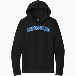ZANESVILLE HIGH SCHOOL BLUE DEVILS Next Level Apparel Unisex Santa Cruz Pullover Hoodie Front Thumbnail