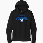 MIAMI EAST HIGH SCHOOL VIKINGS <span class="pdp-name-mascot">MIAMI EAST VIKINGS</span> Next Level Apparel Unisex Santa Cruz Pullover Hoodie Front Thumbnail