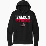 UW River Falls Falcons <span class="pdp-name-mascot">UW River Falls Falcons</span> Next Level Apparel Unisex Santa Cruz Pullover Hoodie Front Thumbnail