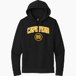 Cape Fear Colts <span class="pdp-name-mascot">Cape Fear Colts</span> Next Level Apparel Unisex Santa Cruz Pullover Hoodie Front Thumbnail