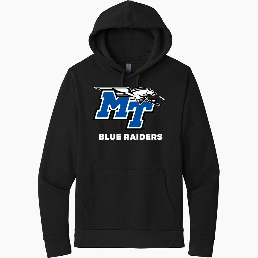MTSU Blue Raiders Next Level Apparel Unisex Santa Cruz Pullover Hoodie