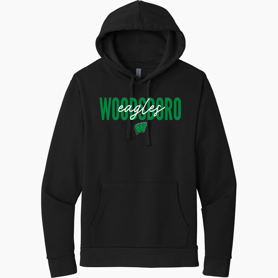 WOODSBORO HIGH SCHOOL EAGLES <span class="pdp-name-mascot">WOODSBORO EAGLES</span> Next Level Apparel Unisex Santa Cruz Pullover Hoodie