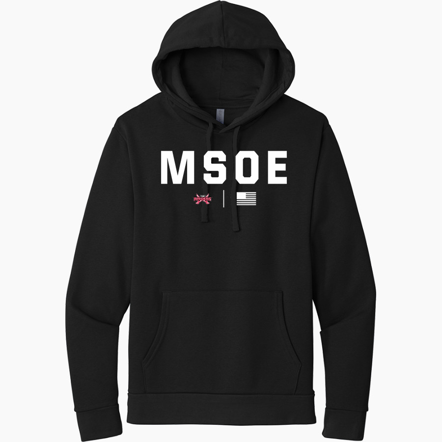 Milwaukee School of Engineering <span class="pdp-name-mascot">MSOE Raiders</span> Next Level Apparel Unisex Santa Cruz Pullover Hoodie