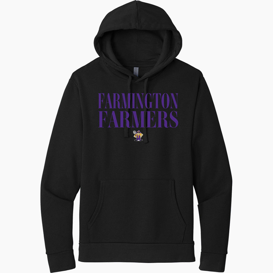 FARMINGTON HIGH SCHOOL FARMERS <span class="pdp-name-mascot">FARMINGTON FARMERS</span> Next Level Apparel Unisex Santa Cruz Pullover Hoodie