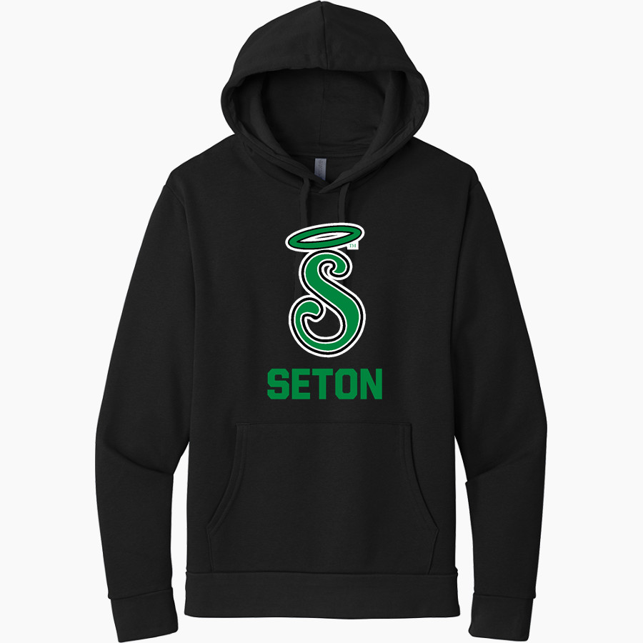 SETON HIGH SCHOOL SAINTS <span class="pdp-name-mascot">SETON SAINTS</span> Next Level Apparel Unisex Santa Cruz Pullover Hoodie