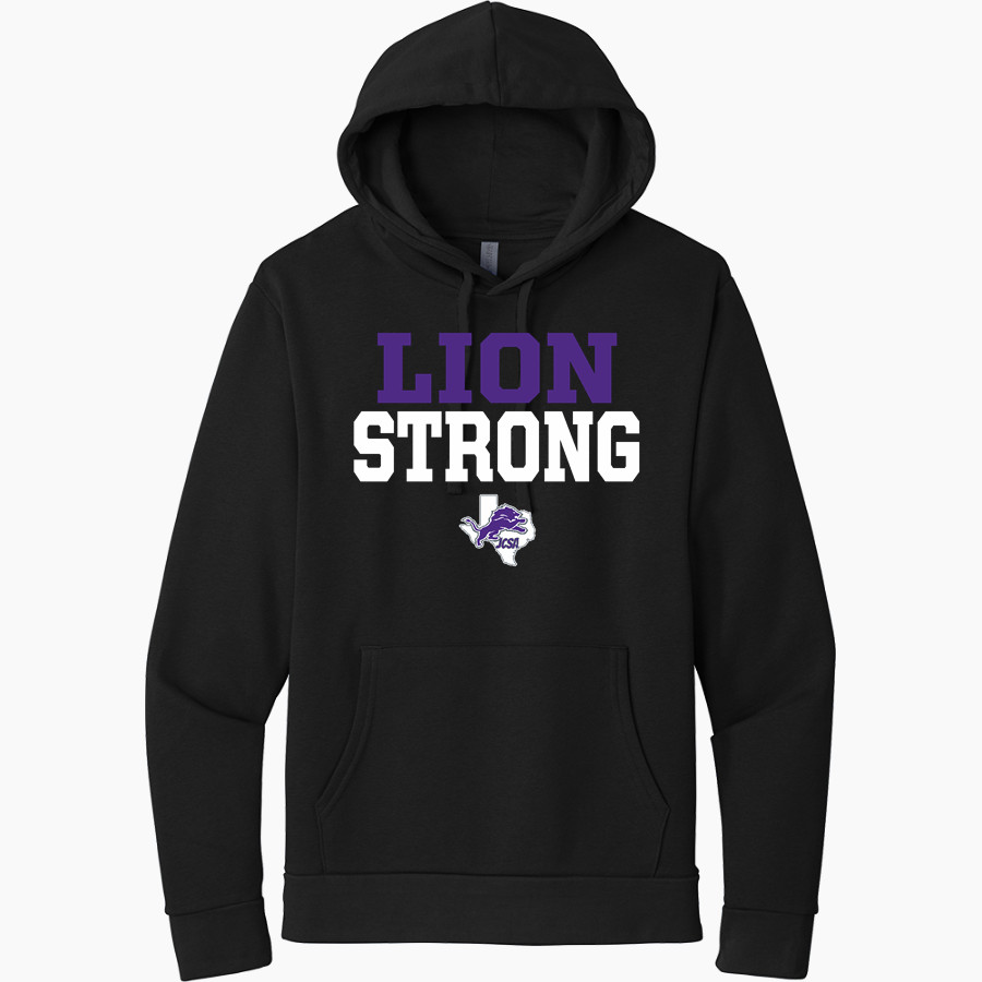 Johnson County Lions <span class="pdp-name-mascot">JOHNSON COUNTY SPORTS ASSOCIATION Lions</span> Next Level Apparel Unisex Santa Cruz Pullover Hoodie