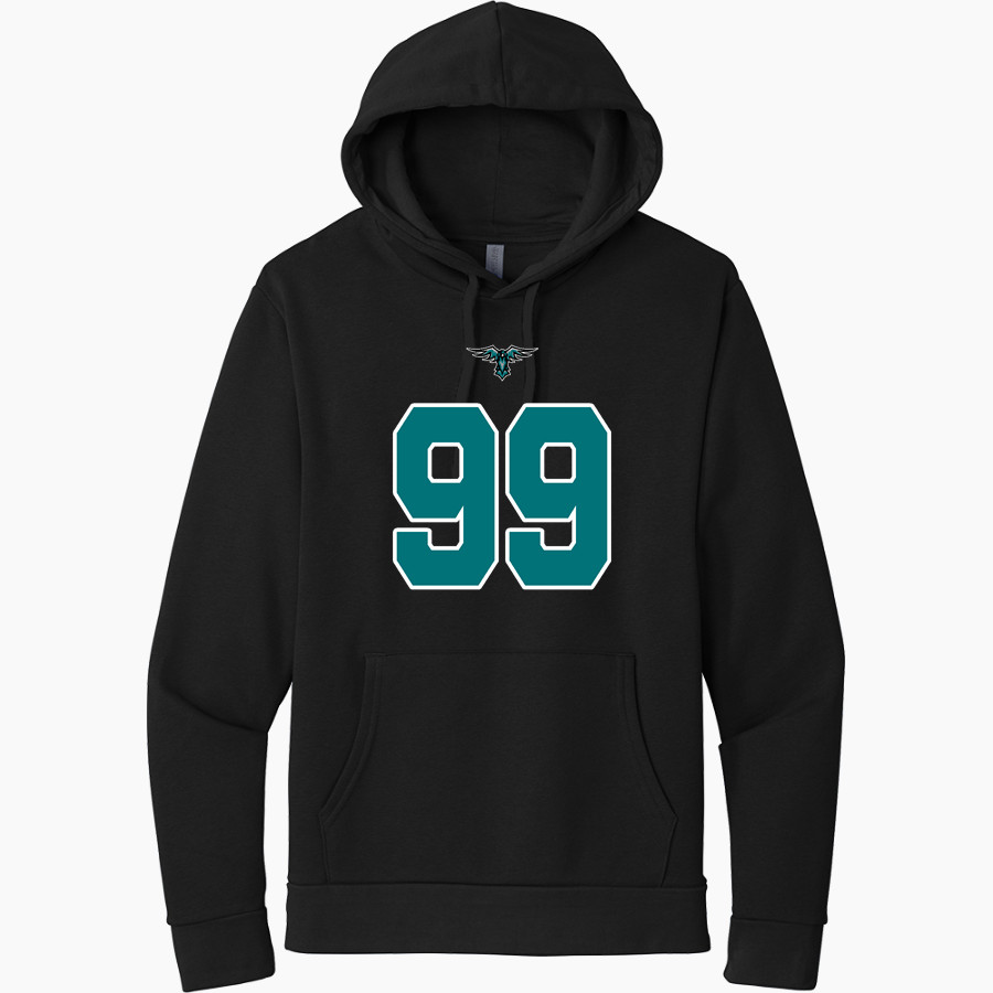 Mahnomen-Waubun THUNDERBIRDS <span class="pdp-name-mascot">Mahnomen-Waubun THUNDERBIRDS</span> Next Level Apparel Unisex Santa Cruz Pullover Hoodie