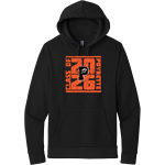 POYNETTE HIGH SCHOOL PUMAS <span class="pdp-name-mascot">POYNETTE PUMAS</span> Next Level Apparel Unisex Santa Cruz Pullover Hoodie Front Thumbnail