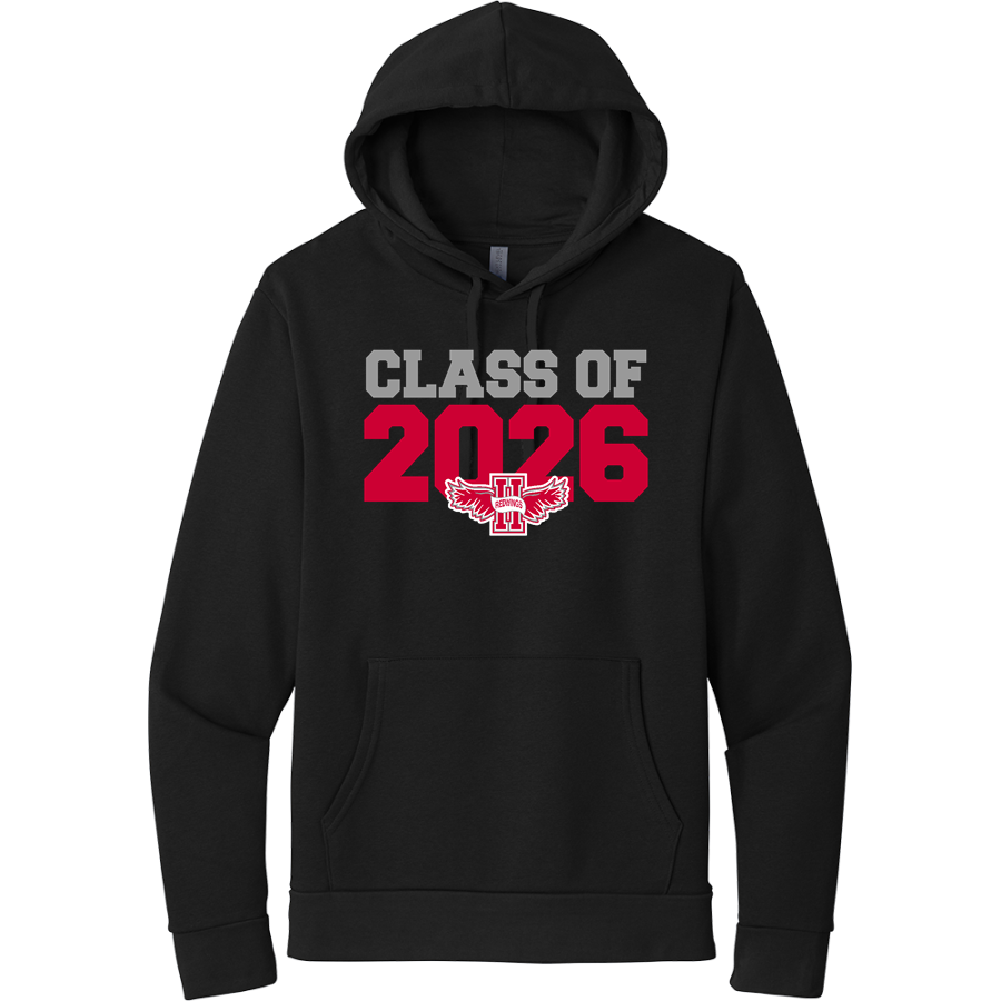 Hoboken Redwings <span class="pdp-name-mascot">Hoboken Redwings</span> Next Level Apparel Unisex Santa Cruz Pullover Hoodie
