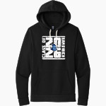 SANDWICH HIGH SCHOOL BLUE KNIGHTS Next Level Apparel Unisex Santa Cruz Pullover Hoodie Front Thumbnail