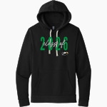 MORGAN HIGH SCHOOL EAGLES <span class="pdp-name-mascot">MORGAN EAGLES</span> Next Level Apparel Unisex Santa Cruz Pullover Hoodie Front Thumbnail