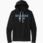 WILLOWS ACADEMY Eagles Next Level Apparel Unisex Santa Cruz Pullover Hoodie Front Thumbnail