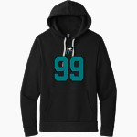 Providence Stallions <span class="pdp-name-mascot">Providence Stallions</span> Next Level Apparel Unisex Santa Cruz Pullover Hoodie Front Thumbnail