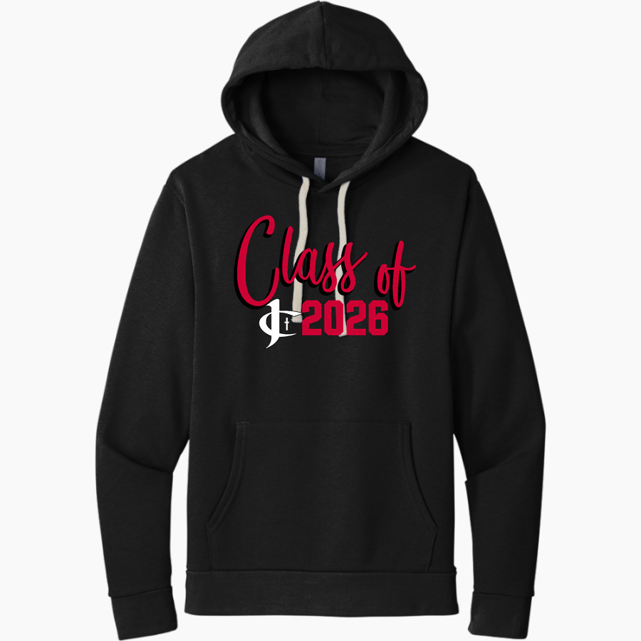 Jupiter Christian Eagles Next Level Apparel Unisex Santa Cruz Pullover Hoodie