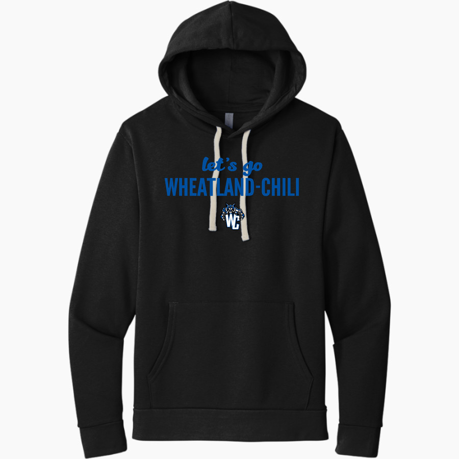 Wheatland-Chili Wildcats Next Level Apparel Unisex Santa Cruz Pullover Hoodie