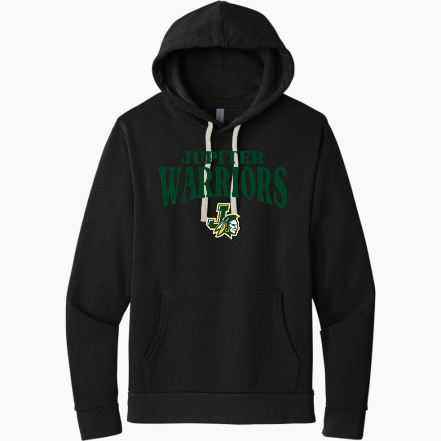 JUPITER HIGH SCHOOL WARRIORS <span class="pdp-name-mascot">JUPITER WARRIORS</span> Next Level Apparel Unisex Santa Cruz Pullover Hoodie