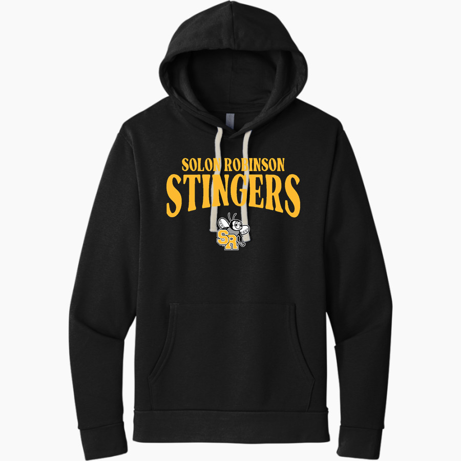 Solon Robinson Elementary Stingers Next Level Apparel Unisex Santa Cruz Pullover Hoodie