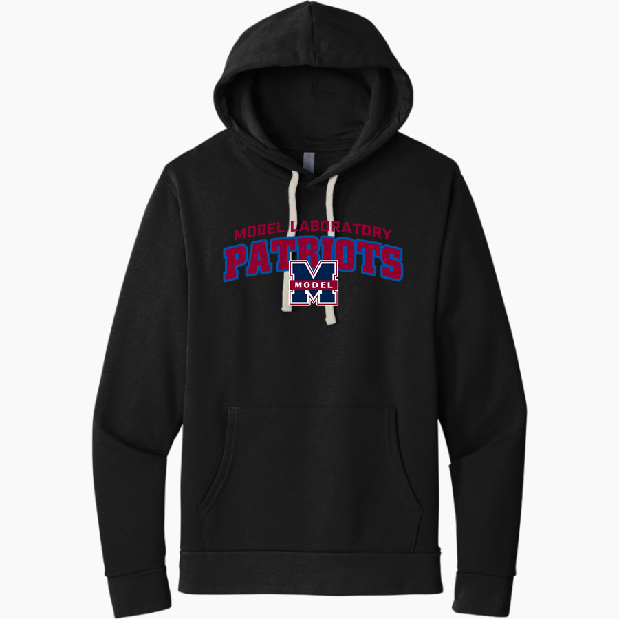 MODEL LABORATORY HIGH SCHOOL PATRIOTS <span class="pdp-name-mascot">MODEL LABORATORY PATRIOTS</span> Next Level Apparel Unisex Santa Cruz Pullover Hoodie