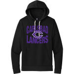 Carlsbad Lancers <span class="pdp-name-mascot">Carlsbad Lancers</span> Next Level Apparel Unisex Santa Cruz Pullover Hoodie Front Thumbnail