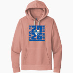 Divine Savior Academy Sharks Next Level Apparel Unisex Santa Cruz Pullover Hoodie Front Thumbnail