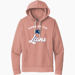 Linwood School Lions Next Level Apparel Unisex Santa Cruz Pullover Hoodie Front Thumbnail