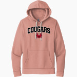 Mountain View Cougars Next Level Apparel Unisex Santa Cruz Pullover Hoodie Front Thumbnail