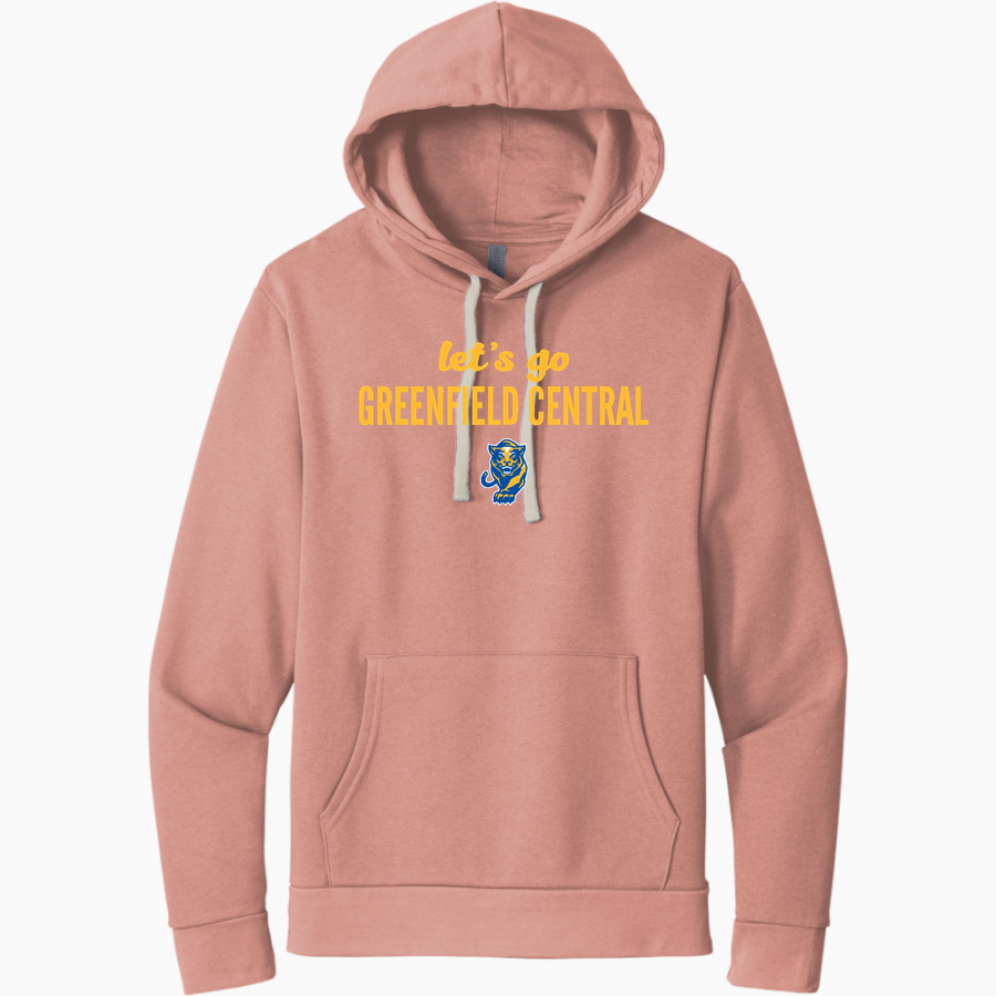 Greenfield Central Cougars Online Store <span class="pdp-name-mascot">Greenfield-Central Cougars</span> Next Level Apparel Unisex Santa Cruz Pullover Hoodie