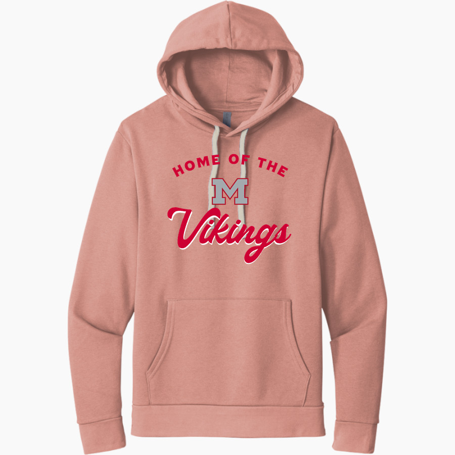 Montgomery Vikings <span class="pdp-name-mascot">Montgomery High School Vikings</span> Next Level Apparel Unisex Santa Cruz Pullover Hoodie