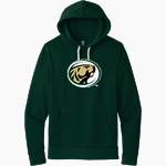 Bemidji State Athletics <span class="pdp-name-mascot">Bemidji State Beavers</span> Next Level Apparel Unisex Santa Cruz Pullover Hoodie Front Thumbnail