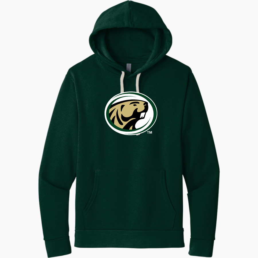 Bemidji State Athletics <span class="pdp-name-mascot">Bemidji State Beavers</span> Next Level Apparel Unisex Santa Cruz Pullover Hoodie