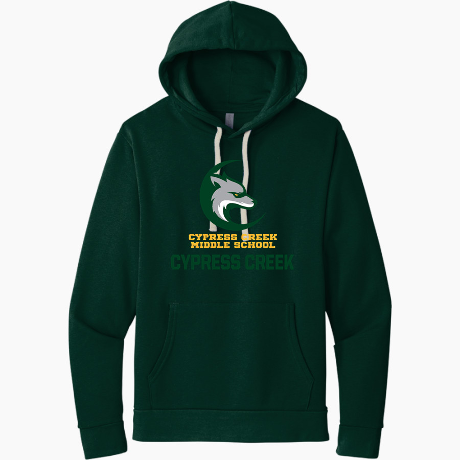 Cypress Creek Coyotes <span class="pdp-name-mascot">Cypress Creek Coyotes</span> Next Level Apparel Unisex Santa Cruz Pullover Hoodie