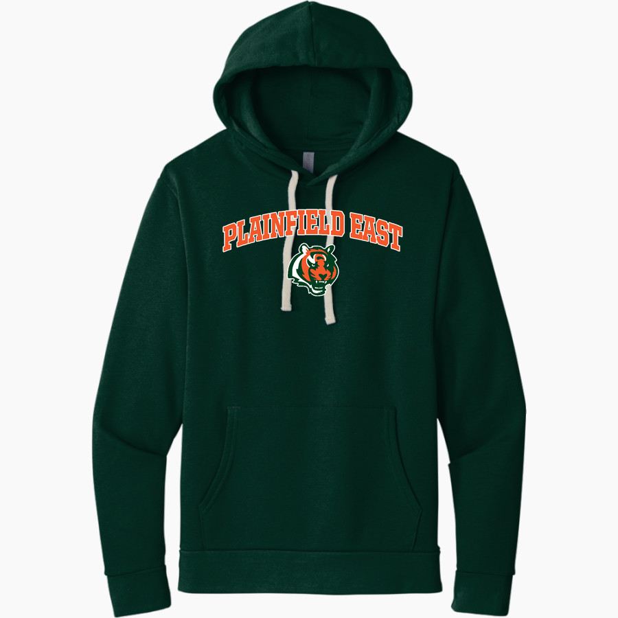 Plainfield East Bengals Next Level Apparel Unisex Santa Cruz Pullover Hoodie