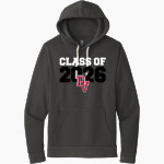 Del Valle Cardinals <span class="pdp-name-mascot">Del Valle Cardinals</span> Next Level Apparel Unisex Santa Cruz Pullover Hoodie Front Thumbnail