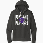 Portland Panthers <span class="pdp-name-mascot">Portland Panthers</span> Next Level Apparel Unisex Santa Cruz Pullover Hoodie Front Thumbnail