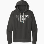 Gunston Herons <span class="pdp-name-mascot">Gunston Herons</span> Next Level Apparel Unisex Santa Cruz Pullover Hoodie Front Thumbnail