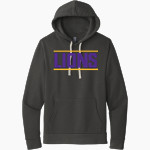 Emerson Lions Next Level Apparel Unisex Santa Cruz Pullover Hoodie Front Thumbnail