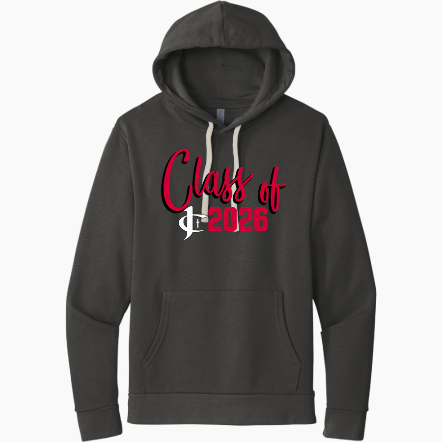 Jupiter Christian Eagles Next Level Apparel Unisex Santa Cruz Pullover Hoodie