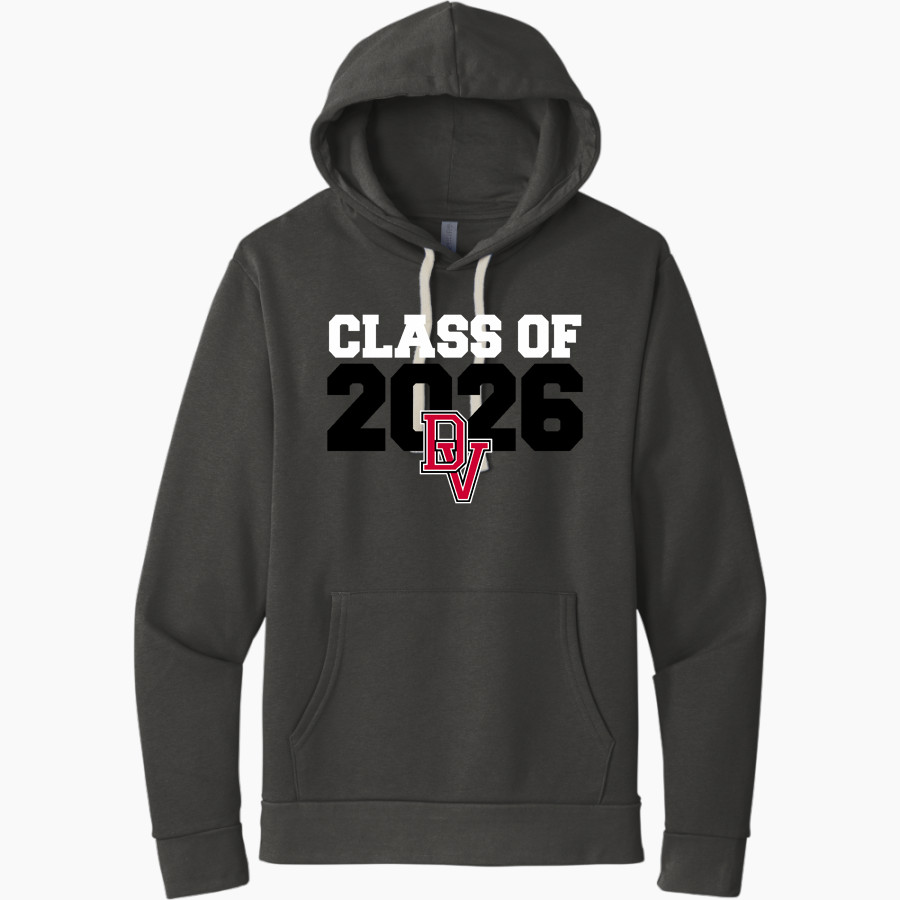 Del Valle Cardinals <span class="pdp-name-mascot">Del Valle Cardinals</span> Next Level Apparel Unisex Santa Cruz Pullover Hoodie