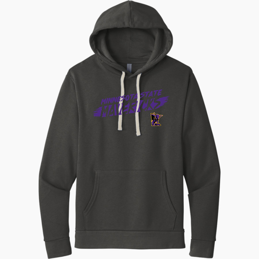 Minnesota State University Mankato <span class="pdp-name-mascot">Minnesota State Mavericks</span> Next Level Apparel Unisex Santa Cruz Pullover Hoodie