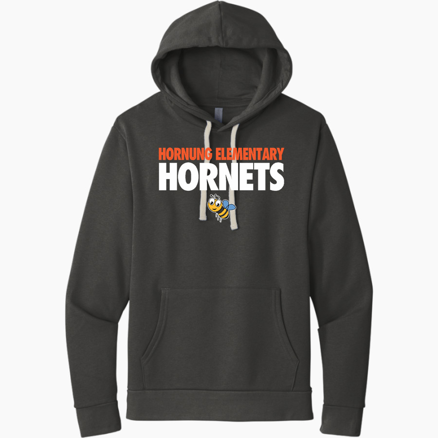 Hornung Elementary Hornets Next Level Apparel Unisex Santa Cruz Pullover Hoodie