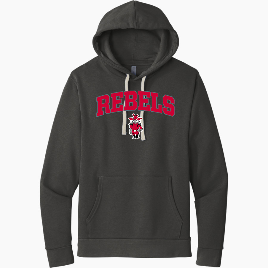 SIOUX CENTRAL COMMUNITY SCHOOL REBELS <span class="pdp-name-mascot">SIOUX CENTRAL COMMUNITY REBELS</span> Next Level Apparel Unisex Santa Cruz Pullover Hoodie