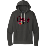 Annandale Cardinals <span class="pdp-name-mascot">Annandale Schools Cardinals</span> Next Level Apparel Unisex Santa Cruz Pullover Hoodie Front Thumbnail