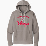 Montgomery Vikings <span class="pdp-name-mascot">Montgomery High School Vikings</span> Next Level Apparel Unisex Santa Cruz Pullover Hoodie Front Thumbnail
