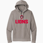 Bryn Athyn College The Official Store of the Lions <span class="pdp-name-mascot">Bryn Athyn College Lions</span> Next Level Apparel Unisex Santa Cruz Pullover Hoodie Front Thumbnail