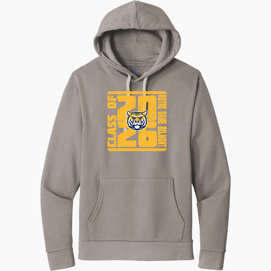 Notre Dame Belmont Tigers Next Level Apparel Unisex Santa Cruz Pullover Hoodie