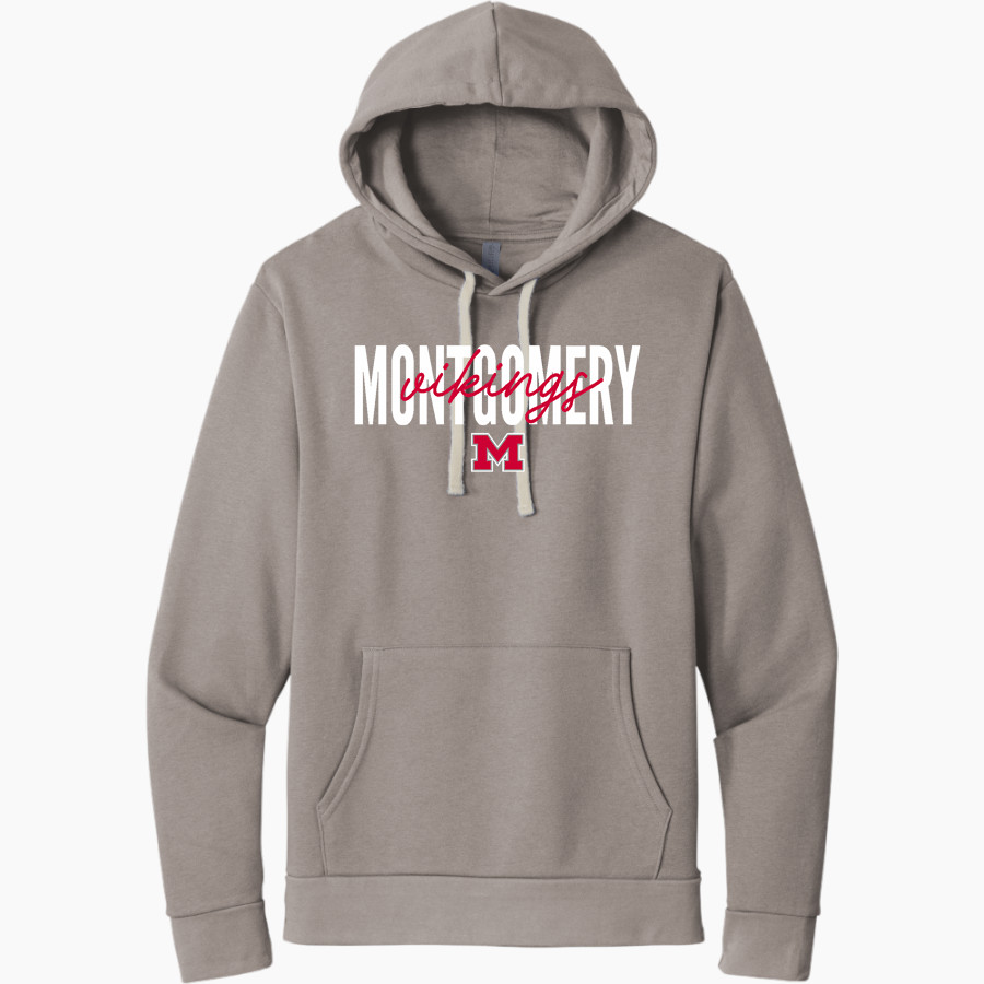 Montgomery Vikings Next Level Apparel Unisex Santa Cruz Pullover Hoodie