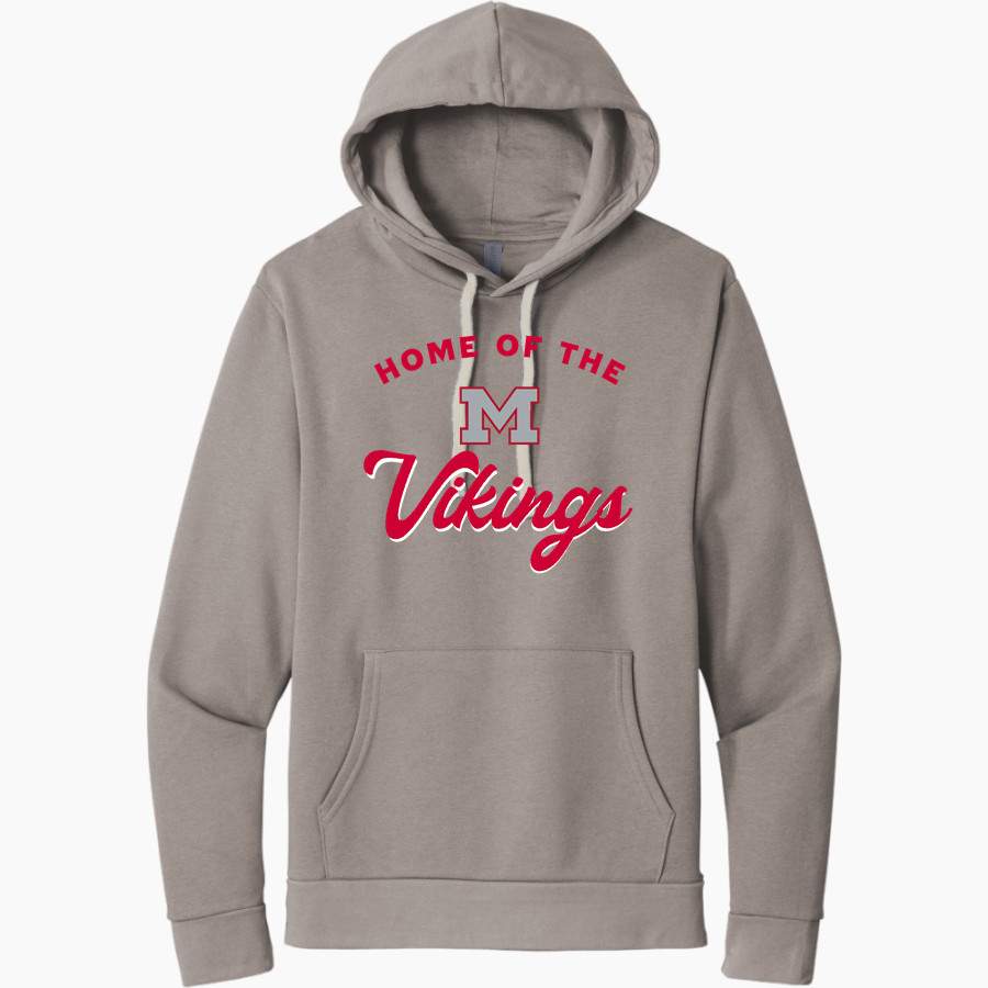 Montgomery Vikings <span class="pdp-name-mascot">Montgomery High School Vikings</span> Next Level Apparel Unisex Santa Cruz Pullover Hoodie