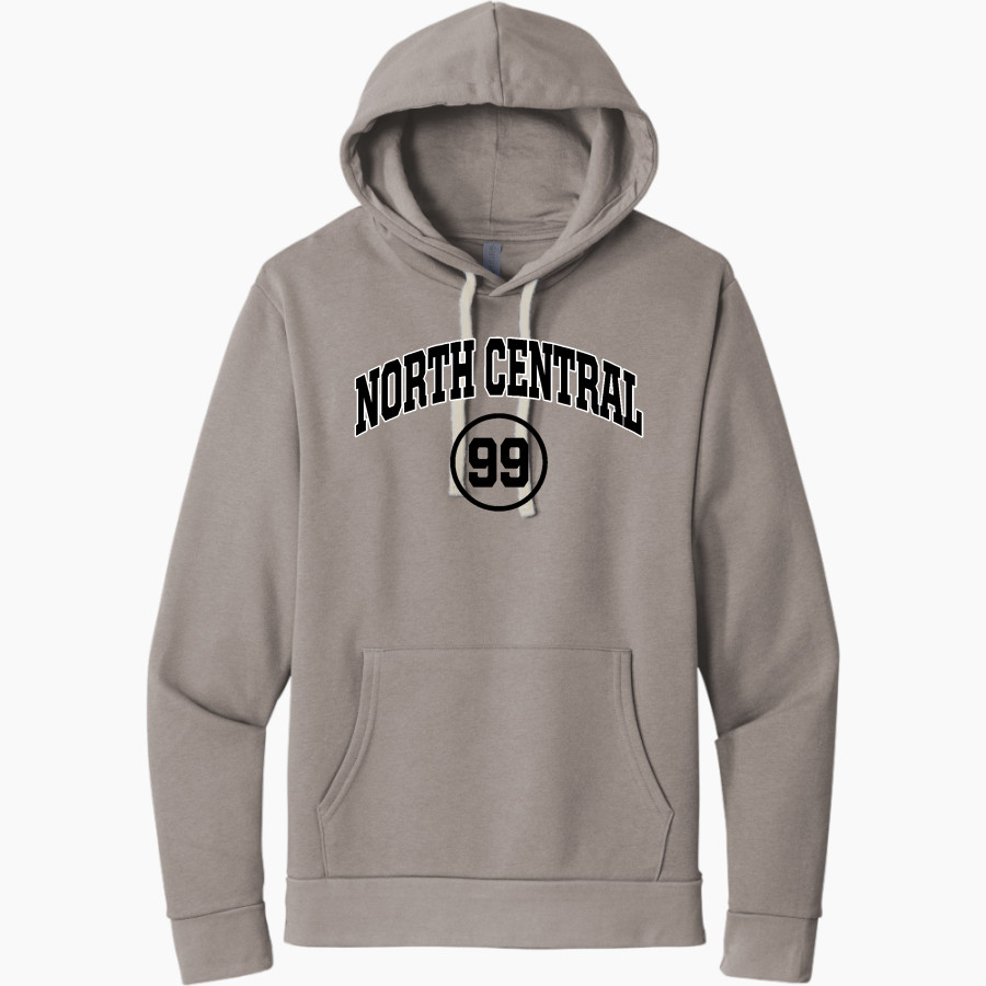 North Central Jets Next Level Apparel Unisex Santa Cruz Pullover Hoodie