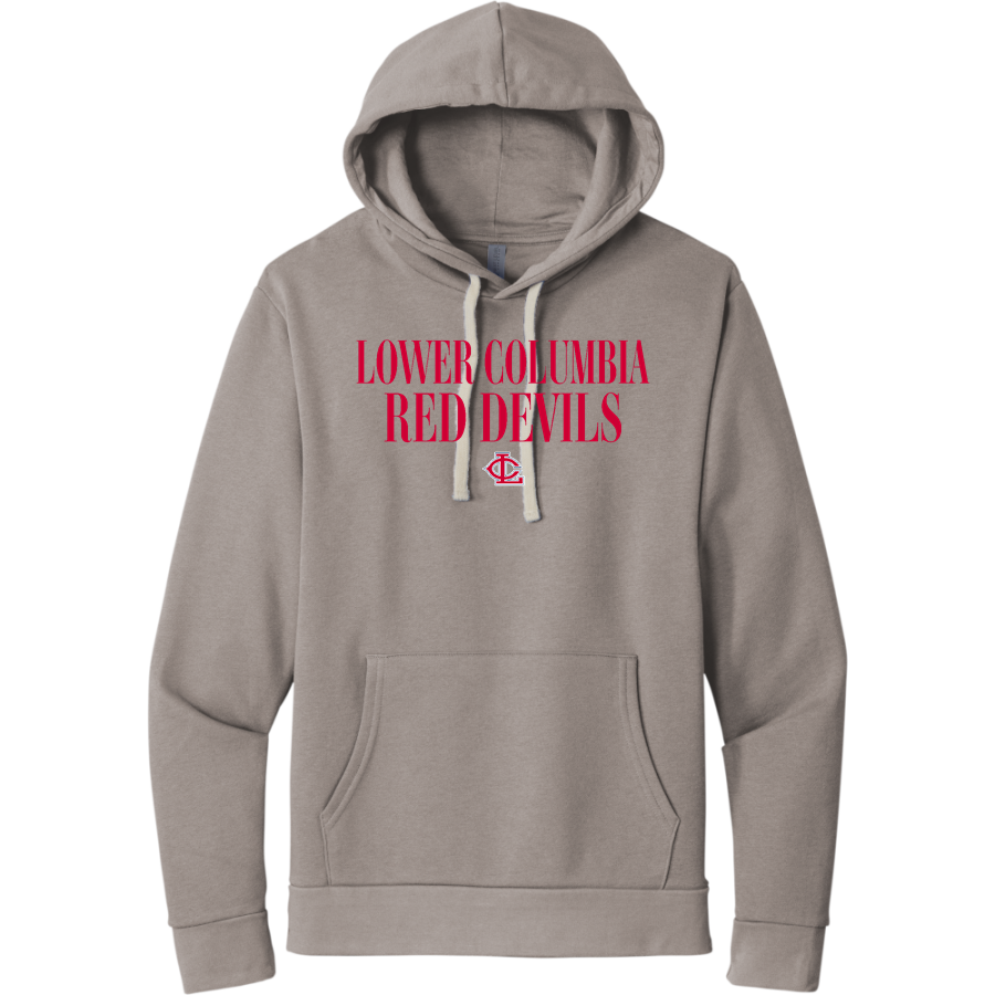 Lower Columbia Red Devils <span class="pdp-name-mascot">Lower Columbia Red Devils</span> Next Level Apparel Unisex Santa Cruz Pullover Hoodie